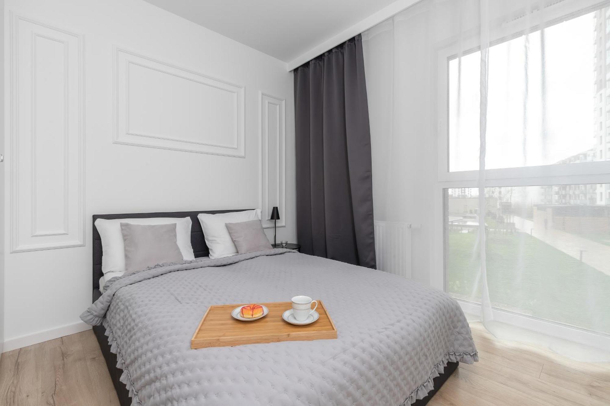 Bright & Modern Apartment With Parking Near Arena Gdansk By Noclegi Renters Luaran gambar