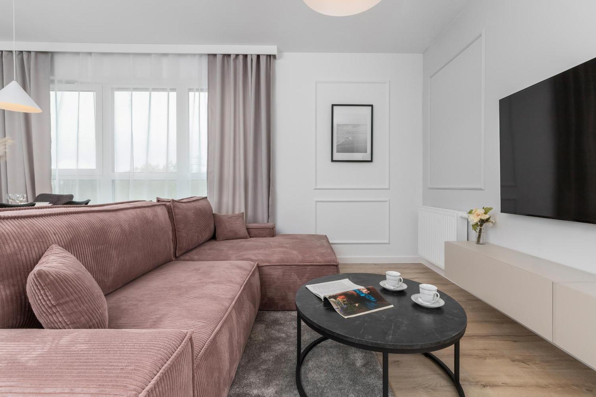 Bright & Modern Apartment With Parking Near Arena Gdansk By Noclegi Renters Luaran gambar